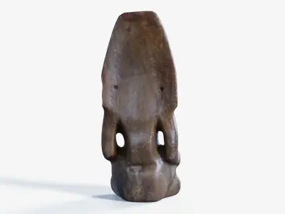 Stone Figurine 3D model