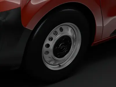 Opel Vivaro Van 2019 wheel 3D model