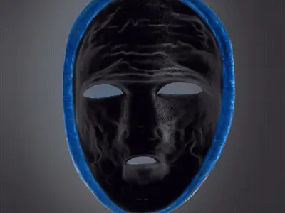 Party mask 3D print model
