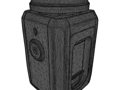 SciFi Energy Container Vial 3D model