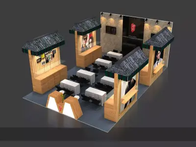 Exhibition - Area - 6X9-3DMAX2012-03 3D model