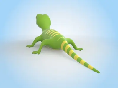 Lizard 3D model purchase