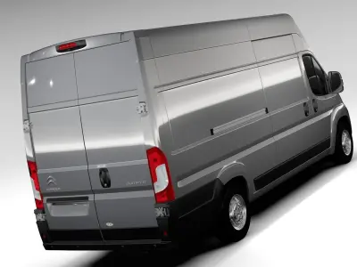 Citroen Jumper Van L4H3 2017 3D model