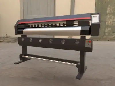 cutting plotter 3d model 3D model