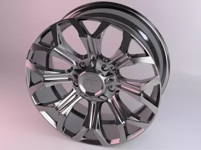 Fittipaldi FA21 Wheels 3D model
