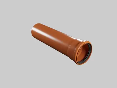 PVC and UPVC pipes 3D model by imaginusvr