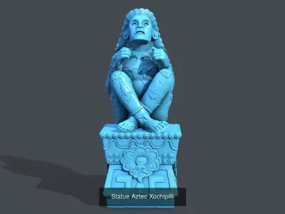 Statue Aztec Mayan Collection