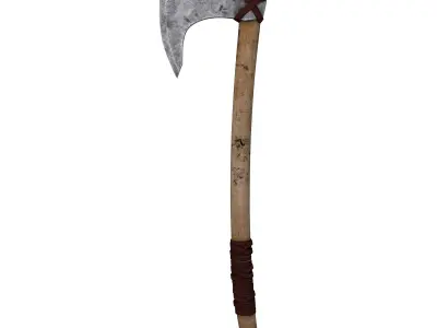 Viking axe 3D model get
