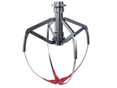 Metal Claw 29 with RIG 3D model