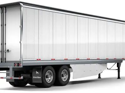 Great Dane Champion CS1 Dry Van Trailer 2024 3D model
