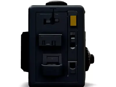 SciFi Retro MultiFunction Device Low-poly 3D model