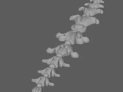 dekor ornament 3D model 210