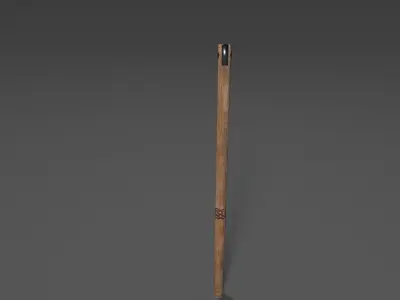 Death Scythe Low-poly 3D model