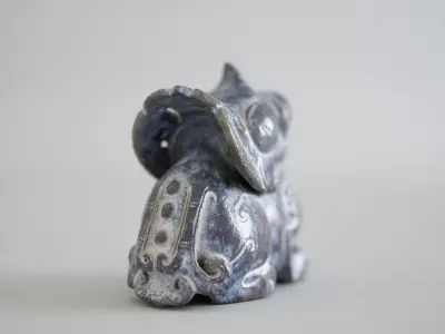 3D Jade Horned Mythical Creatures 3D print model