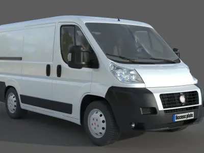 Fiat Ducato  Panelvan 3D model
