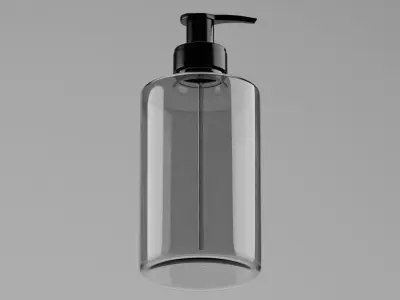 Pump bottle 3D model purchase