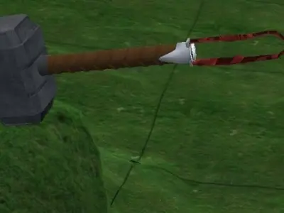 Thor Hammer 3D model