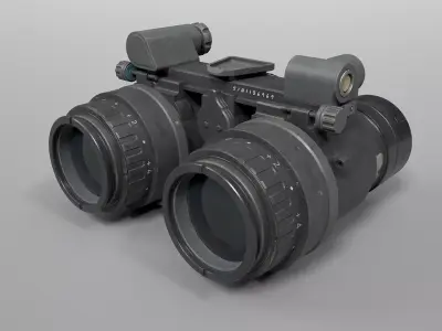 Tactical Night Vision Goggles Low-poly 3D model