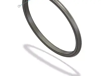 open ring 3D model