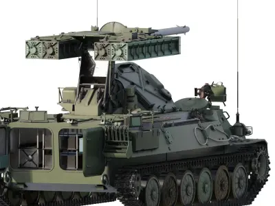 9k35 strela-10 3D model