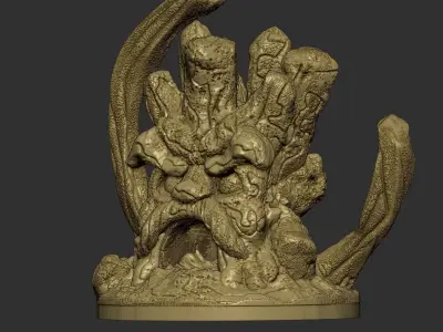 Fish tank decor 3d print Model 3D print model