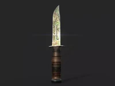 Military Knife 3D model order