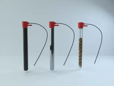 industrial heaters 3D model