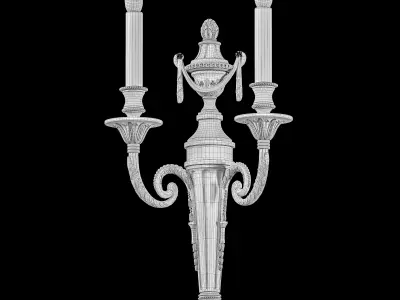 Metropolitan wall lamp N1789 3D model