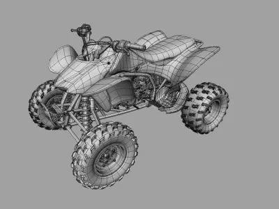  ATV Honda TRX450R 