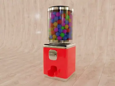 Gumball Machine 3D model purchase