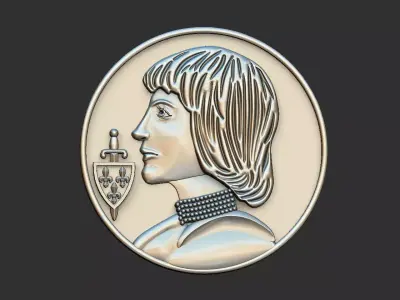 Joan of Arc - Jeanne Darc - Joana darc 3D print model