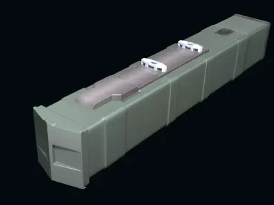 Launch Container for Akeron LP 3D model