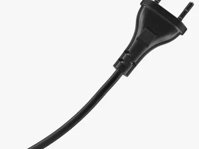 Two Pin plug 3D model