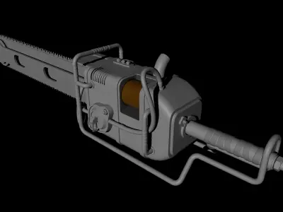 Chainsaw 3D model