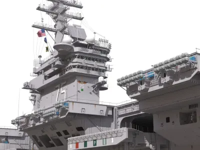 USS Harry S Truman CVN-75 3D model
