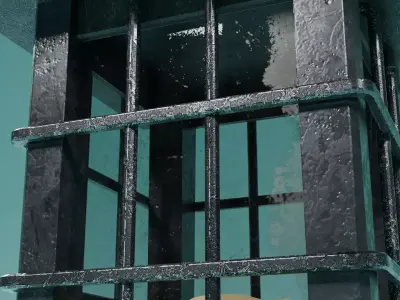 lantern Low-poly 3D model