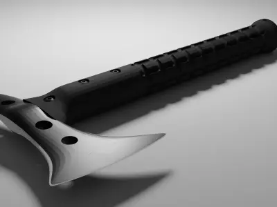 Axe hatchet Free low-poly 3D model