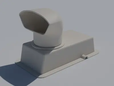 Boat aerator 3D model