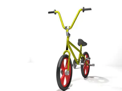 Bicycle - BMX 3D model