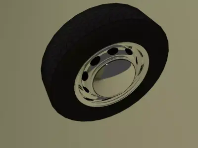 Wheel Free 3D model from CGTrader
