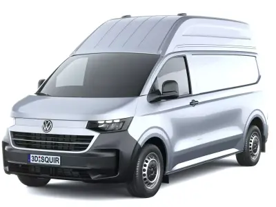Volkswagen Transporter T7 Van L2H2 2025 3D model