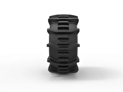 Offroad wheel 35 3D print model