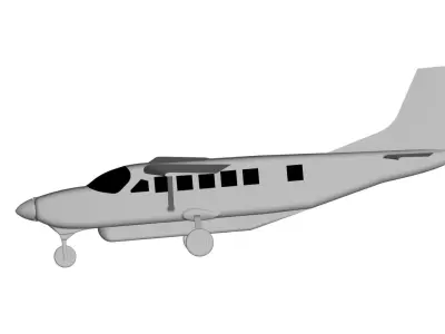 Cessna 208 Caravan 3D model buy