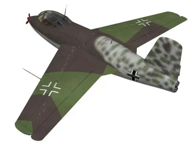 Messerschmitt Me263 3D model