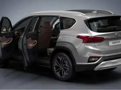2019 Hyundai Santa 3D model