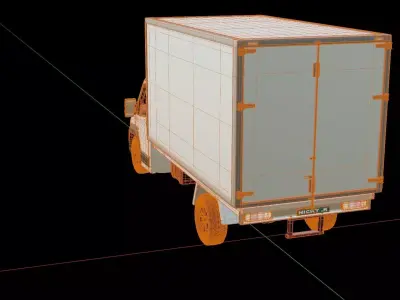 Ram Promaster Cutaway 3D model