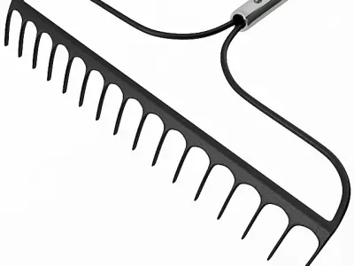 Big Rake 3D model