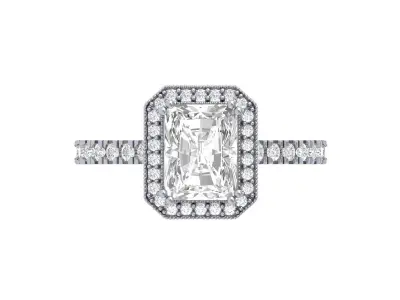 Wedding Ring  3D print model 296