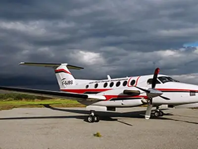 Beech Craft King Air B 2000 3D model