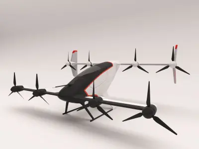 Airbus Vahana 3D model